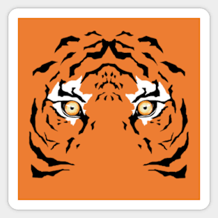 Eyes of the tiger Sticker